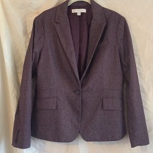 Burgundy blazer
